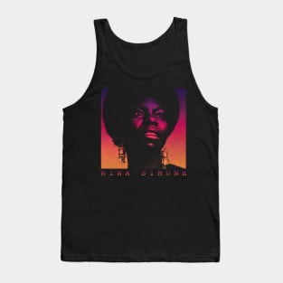 Nina Simone  Retro 90s Tank Top